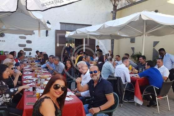 La empresa Falcón y Peña celebra el almuerzo navideño de su plantilla de Telde (Foto TA)